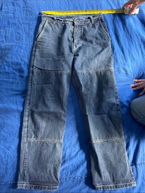 Arpenteur 4 Pocket Trousers Washed Indigo Denim Jean